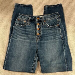 Madewell Button Fly Jeans